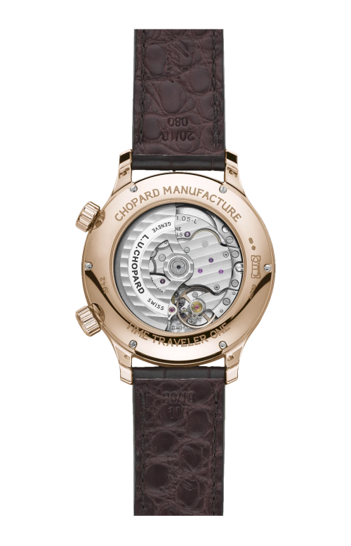 L.U.C TIME TRAVELLER ONE 42 MM, AUTOMATICO, ORO ROSA ETICO - 161942-5001