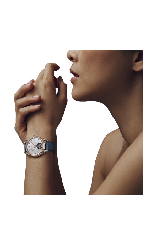 L.U.C FLYING T TWIN 35 MM, AUTOMATICO, ORO ROSA ETICO, DIAMANTI - LIMITED EDITION - 131981-5001