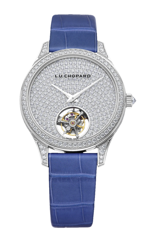 L.U.C FLYING T TWIN 35 MM, AUTOMATICO, PLATINO, DIAMANTI - LIMITED EDITION - 131981-9001