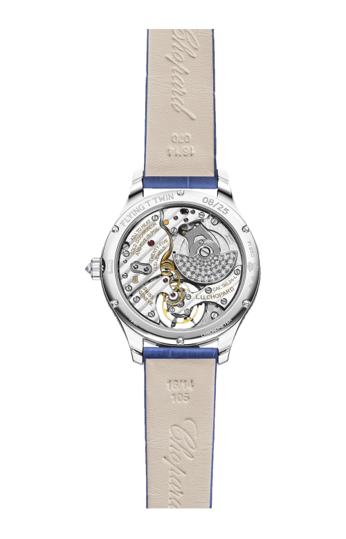 L.U.C FLYING T TWIN 35 MM, AUTOMATICO, PLATINO, DIAMANTI - LIMITED EDITION - 131981-9001