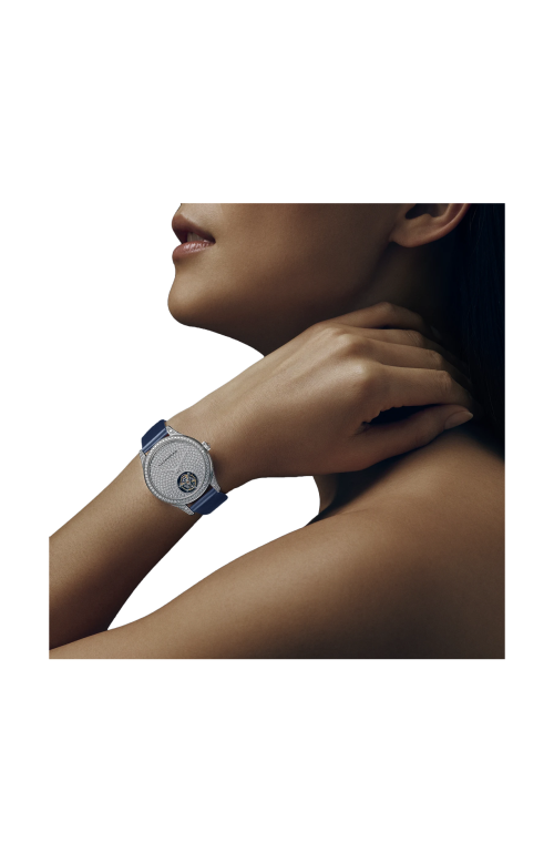 L.U.C FLYING T TWIN 35 MM, AUTOMATICO, PLATINO, DIAMANTI - LIMITED EDITION - 131981-9001