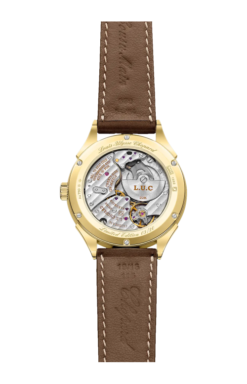 L.U.C QUALITE FLEURIER 20TH ANNIVERSARY EDITION 39 MM, AUTOMATICO, ORO GIALLO ETICO - LIMITED EDITION - 161992-0001