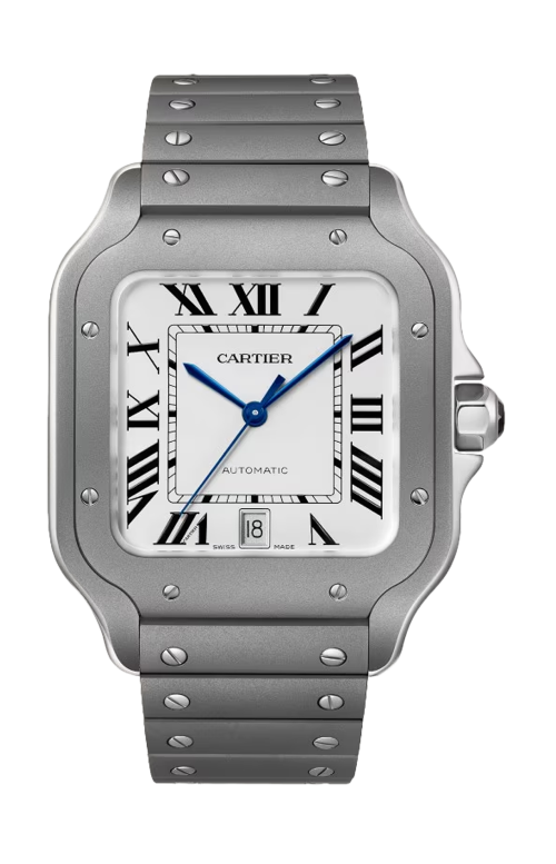 SANTOS DE CARTIER MODELLO GRANDE, TITANIO, AUTOMATICO - WSSA0089