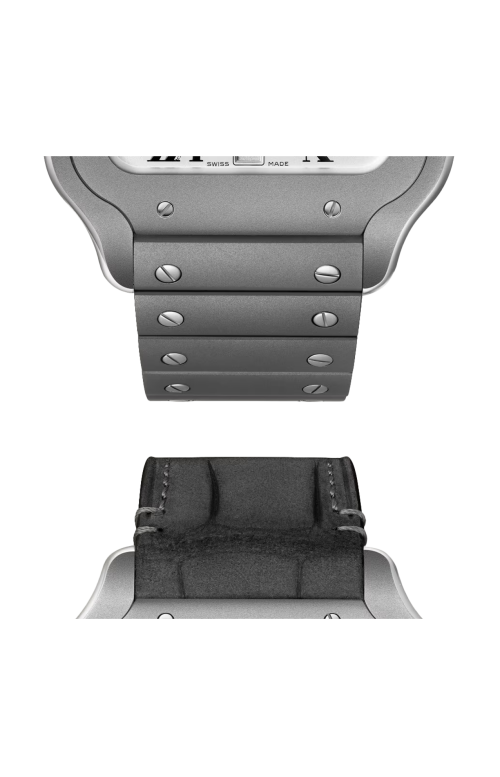 SANTOS DE CARTIER MODELLO GRANDE, TITANIO, AUTOMATICO - WSSA0089