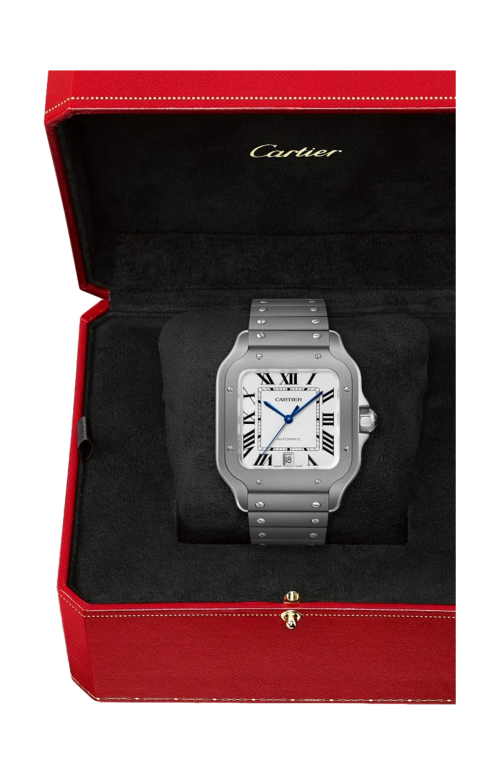 SANTOS DE CARTIER MODELLO GRANDE, TITANIO, AUTOMATICO - WSSA0089