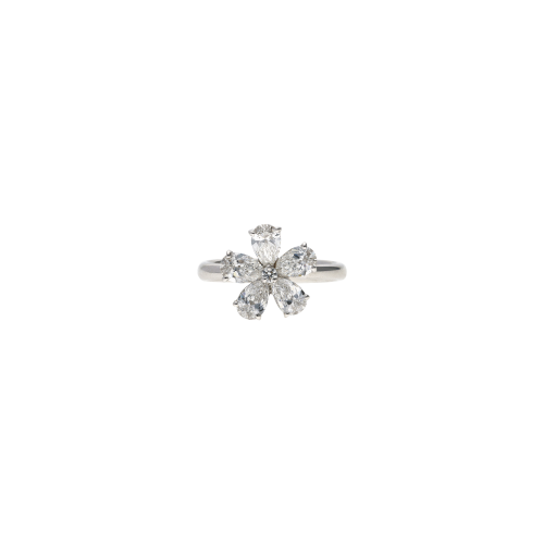 Accedi alla scheda di Bartorelli Italian Jewels ANELLO FIORE IN ORO BIANCO E DIAMANTI - 171-770