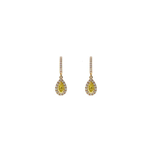 Accedi alla scheda di Bartorelli Italian Jewels ORECCHINI MONACHELLA IN ORO ROSA CON DIAMANTI FANCY YELLOW E DIAMANTI BIANCHI - 372-3493