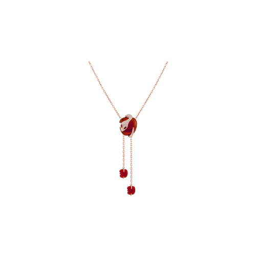 COLLANA MALAFEMMINA PICCOLA DEMI PAVÉ - DMF07CARRDIRCRU