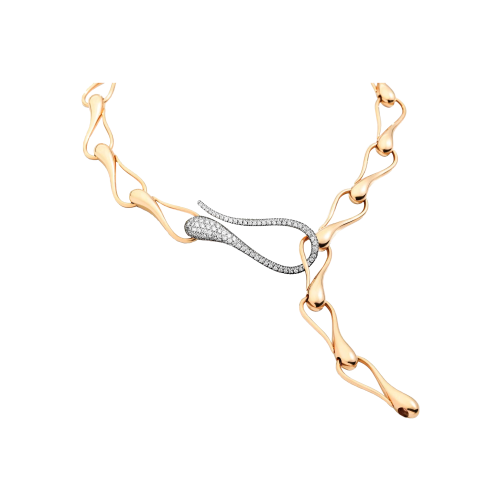 CATENA ELIKA MAGLIE GRANDI CON PAVE - DEK02CARRDI