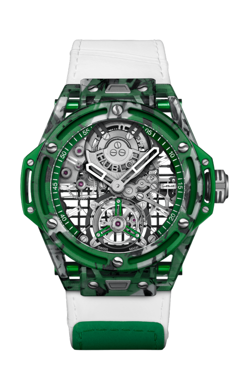 Accedi alla scheda di Hublot BIG BANG TOURBILLON NOVAK DJOKOVIC GOAT EDITION GREEN 44 MM - 429.QKG.0120.NR.DJO26