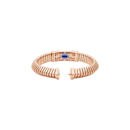 Accedi alla scheda di Bulgari BRACCIALE BULGARI TUBOGAS COLOR IN ORO ROSA CON DIAMANTI E TANZANITE - BR860609