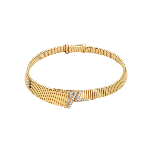 Accedi alla scheda di Bulgari COLLANA BVLGARI TUBOGAS IN ORO GIALLO E DIAMANTI - CL860831