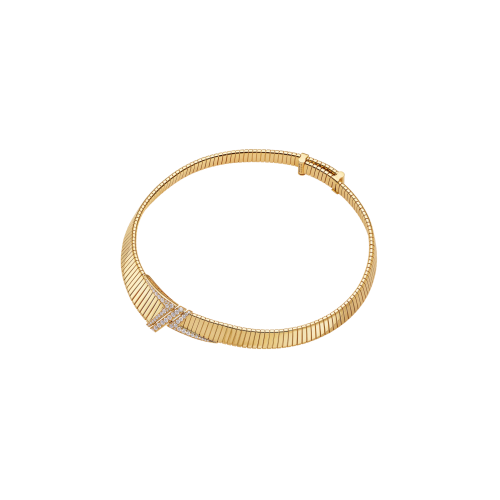 Accedi alla scheda di Bulgari COLLANA BVLGARI TUBOGAS IN ORO GIALLO E DIAMANTI - CL860831
