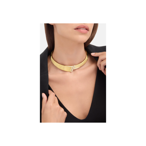 Accedi alla scheda di Bulgari COLLANA BVLGARI TUBOGAS IN ORO GIALLO E DIAMANTI - CL860831