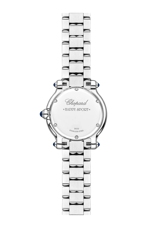 Accedi alla scheda di Chopard HAPPY SPORT THE FIRST 26 MM, QUARZO, LUCENT STEEL&trade;, DIAMANTI - 278633-3001