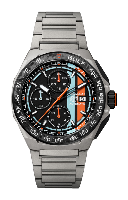 Accedi alla scheda di Tag Heuer TAG HEUER FORMULA 1 CHRONOGRAPH X GULF - LIMITED EDITION - CBZ208B.BF0009