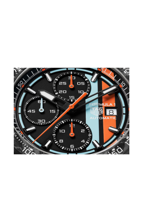 Accedi alla scheda di Tag Heuer TAG HEUER FORMULA 1 CHRONOGRAPH X GULF - LIMITED EDITION - CBZ208B.BF0009