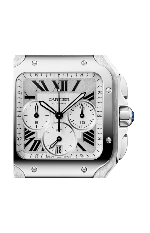Accedi alla scheda di Cartier SANTOS DE CARTIER MODELLO GRANDE, ACCIAIO, AUTOMATICO - WSSA0083