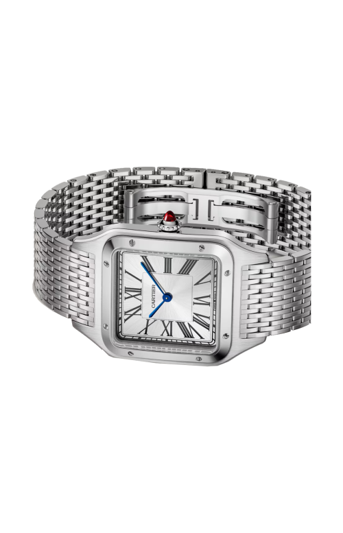 Accedi alla scheda di Cartier SANTOS-DUMONT MODELLO GRANDE, PLATINO, MANUALE - WGSA0124