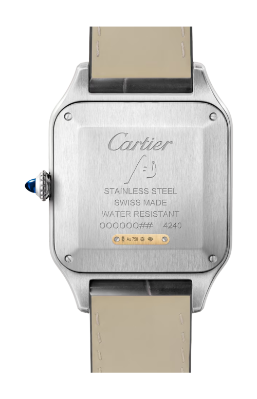 Accedi alla scheda di Cartier SANTOS-DUMONT MODELLO GRANDE, ORO GIALLO, ACCIAIO, QUARZO - W2SA0046