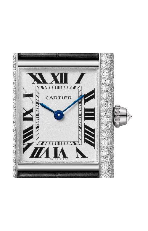 Accedi alla scheda di Cartier TANK LOUISE CARTIER MODELLO PICCOLO, ORO BIANCO, DIAMANTI, QUARZO - WJTA0079