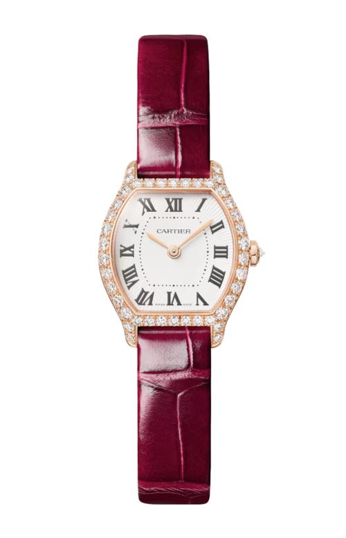 Accedi alla scheda di Cartier TORTUE MODELLO MINI, ORO ROSA, DIAMANTI, QUARZO - WJTO0011