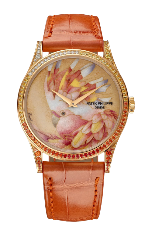 Accedi alla scheda di Patek Philippe RARE HANDCRAFTS CACATUA DI LEADBEATER, AUTOMATICO - LIMITED EDITION - 5077/210R-001