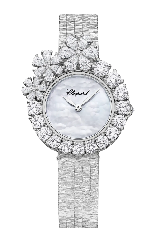 Accedi alla scheda di Chopard L'HEURE DU DIAMANT 29 MM, AUTOMATICO, ORO BIANCO ETICO, DIAMANTI - 10A065