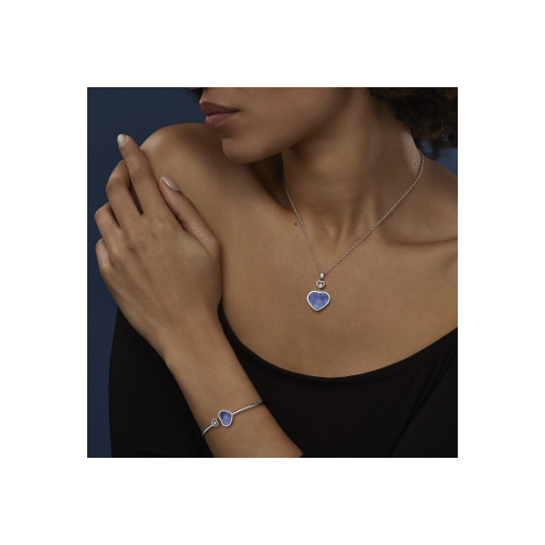 Accedi alla scheda di Chopard CHOPARD - BRACCIALE GIUNCO HAPPY HEARTS, ORO BIANCO ETICO, DIAMANTE, MADREPERLA - 857482