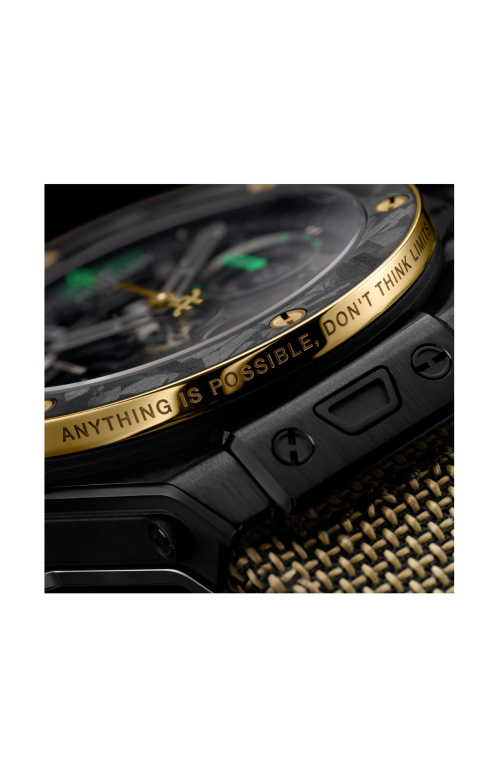 Accedi al prodotto correlato Hublot BIG BANG RELOADED USAIN BOLT CERAMIC CARBON 44 MM - LIMITED EDITION- - 421.CQ.1140.NR.USB26