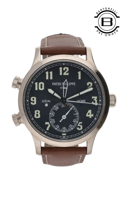Accedi alla scheda di Patek Philippe PATEK PHILIPPE CALATRAVA PILOT TRAVEL TIME 5524G-001 - U-5524G-001