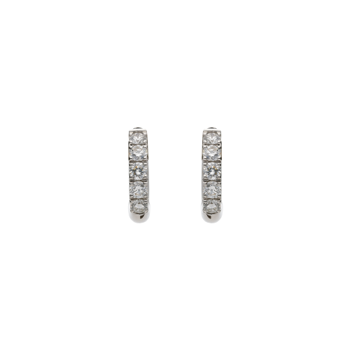 Accedi al prodotto correlato Bartorelli Italian Jewels ORECCHINI A CERCHIO PICCOLO IN ORO BIANCO E DEMI-PAV&Eacute; DI DIAMANTI - 117-OR880-5