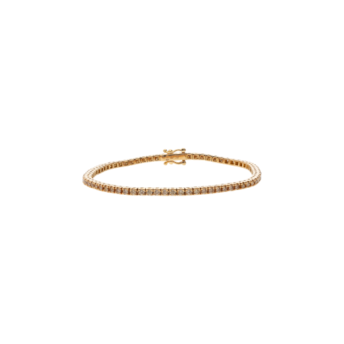Accedi al prodotto correlato Bartorelli Italian Jewels BRACCIALE TENNIS IN ORO ROSA E DIAMANTI BROWN - 417-Q220