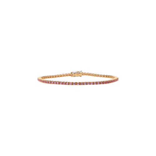 Accedi alla scheda di Bartorelli Italian Jewels BRACCIALE TENNIS IN ORO ROSA E ZAFFIRI ROSA - 329-L1050-B