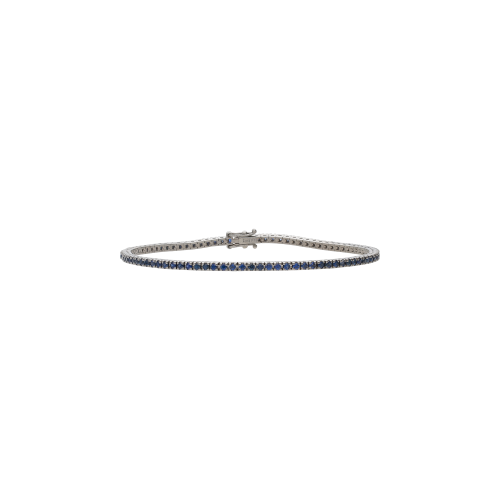 Accedi alla scheda di Bartorelli Italian Jewels BRACCIALE TENNIS IN ORO BIANCO CON ZAFFIRI BLU - 329-PRE-B