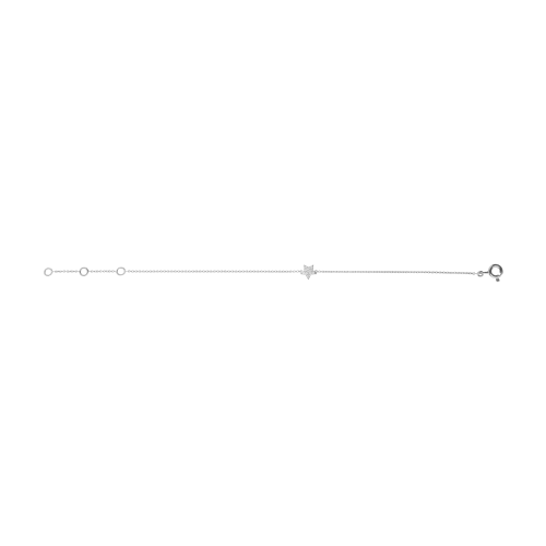 Accedi alla scheda di Bartorelli Italian Jewels BRACCIALE MORBIDO IN ORO BIANCO CON STELLINA IN PAV&Eacute; DI DIAMANTI - 370-XB1732