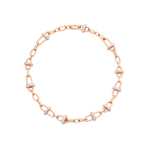 Accedi alla scheda di Pomellato COLLANA ICONICA IN ORO ROSA E DIAMANTI - PCC4060O7WHRDB000