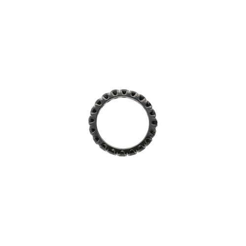 Accedi alla scheda di Bartorelli Italian Jewels ANELLO VERETTA IN ORO BRUNITO CON DIAMANTI NERI - FEDINAOBBRILLBLACK