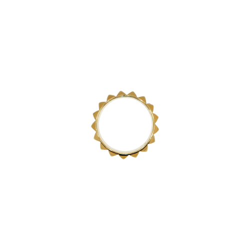 Accedi alla scheda di Bartorelli Italian Jewels FEDE DOPPIA PIRAMIDI IN ORO GIALLO CON PAV&Eacute; ALTERNATO DI DIAMANTI - FEDEDOPPIAPAVEALTDIAOG