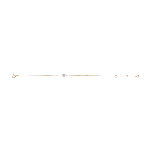 Accedi al prodotto correlato Bartorelli Italian Jewels BRACCIALE MORBIDO IN ORO ROSA CON CUORICINO IN PAV&Eacute; DI DIAMANTI - 370-XB1881