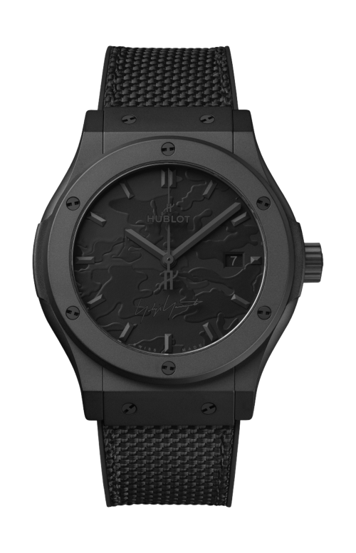 Accedi alla scheda di Hublot CLASSIC FUSION YOHJI YAMAMOTO ALL BLACK CAMO 42 MM - LIMITED EDITION - 542.CI.6670.NR.YOY