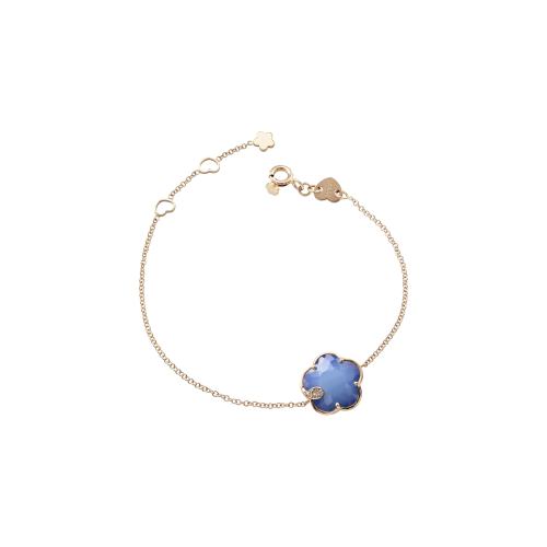 Accedi al prodotto correlato Pasquale Bruni BRACCIALE PETIT JOLI IN ORO ROSA CON DOPPIETTA DI LAPISLAZZULI E AGATA BIANCA CON DIAMANTI - 16134R
