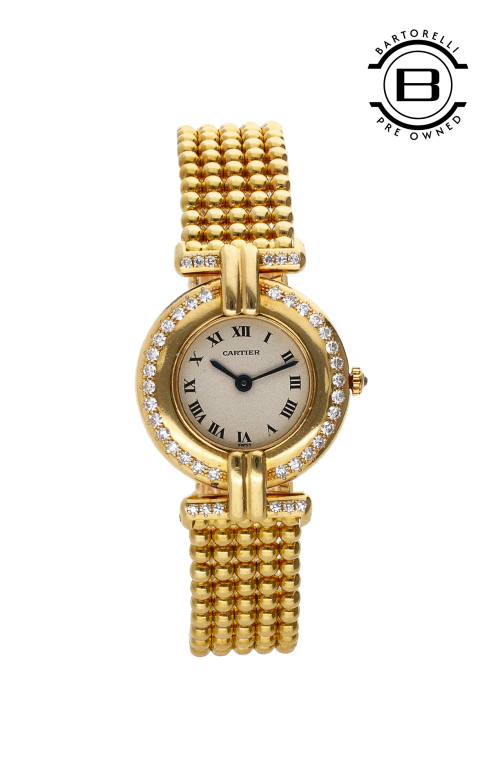 Accedi alla scheda di Cartier CARTIER COLIS&Eacute;E CLASSIQUE RIVOLI MODELLO PICCOLO, QUARZO, ORO GIALLO, DIAMANTI WB1006A8 - U-WB1006A8