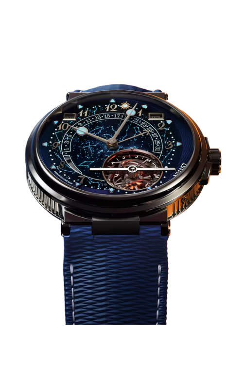 Accedi alla scheda di Breguet MARINE TOURBILLON EQUATION MARCHANTE 5887 - LIMITED EDITION - 5887PT/YS/5WVSL