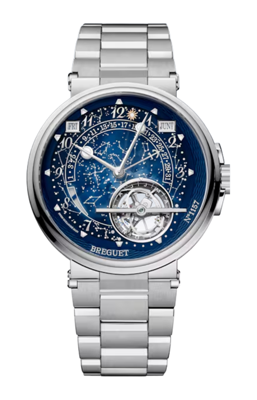 Accedi alla scheda di Breguet MARINE TOURBILLON EQUATION MARCHANTE 5887 - LIMITED EDITION - 5887PT/YS/PW0 SL