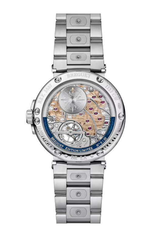 Accedi alla scheda di Breguet MARINE TOURBILLON EQUATION MARCHANTE 5887 - LIMITED EDITION - 5887PT/YS/PW0 SL