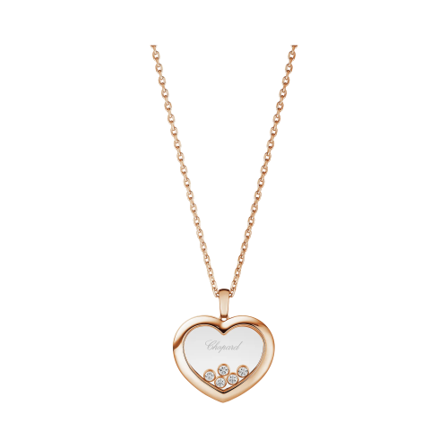 Accedi alla scheda di Chopard CHOPARD - CIONDOLO HAPPY DIAMONDS ICONS IN ORO ROSA ETICO, DIAMANTI - 79A039-5001