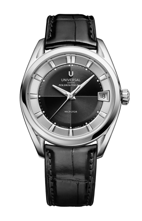 Accedi alla scheda di Universal Gen&egrave;ve LA POLEROUTER DATE BLACK - UGPO001