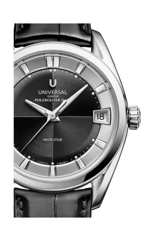 Accedi alla scheda di Universal Gen&egrave;ve LA POLEROUTER DATE BLACK - UGPO001