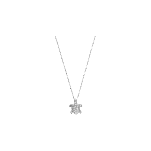 Accedi al prodotto correlato Bartorelli Italian Jewels COLLANA GIROCOLLO IN ORO BIANCO CON PENDENTE TARTARUGHINA IN PAV&Eacute; DI DIAMANTI - 251278